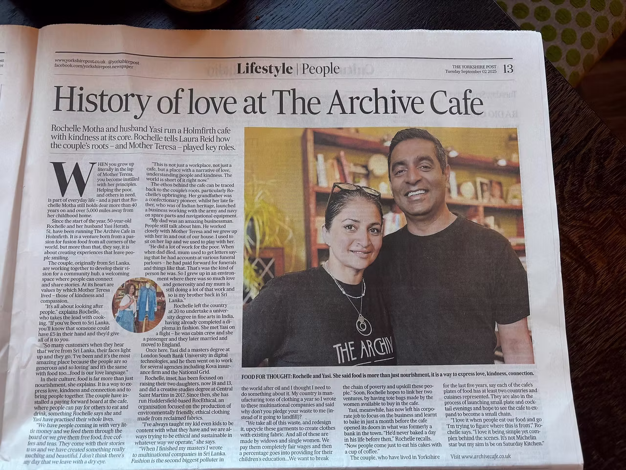 History of love at The Archive Cafe — The Yorkshire Post